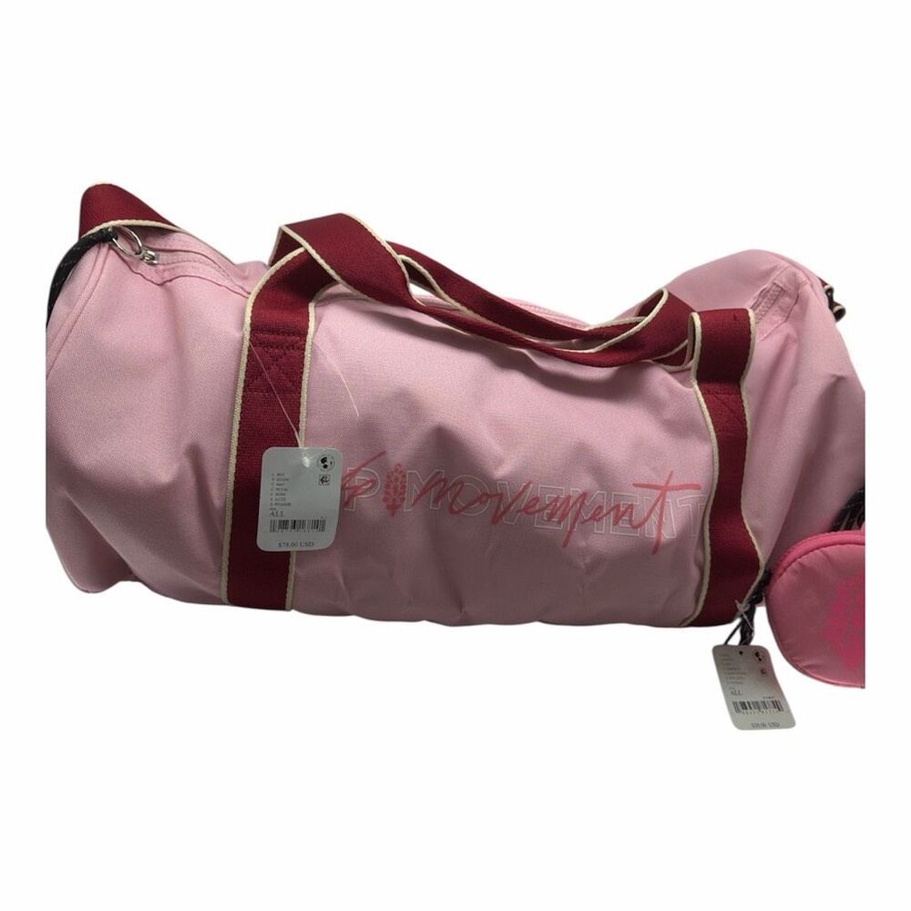 Brand New Free People Movement Good Sport Duffel Bag Travel Sports Petal Pink